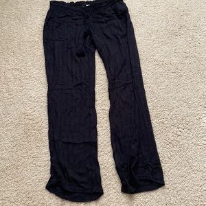 Y2k style low rise beach pants